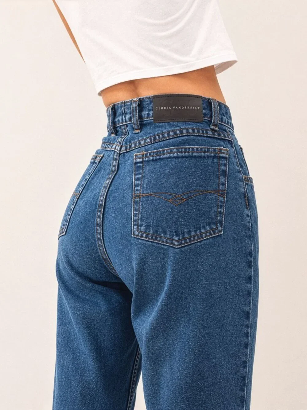 Vintage 90s Gloria Vanderbilt Classic Fit Jeans High Rise Tapered Mom 26'' / 10